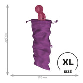 Treasure Bag Violet Extra Large for Safe Storage of Pleasure Products Default Title Adult Toy Storage